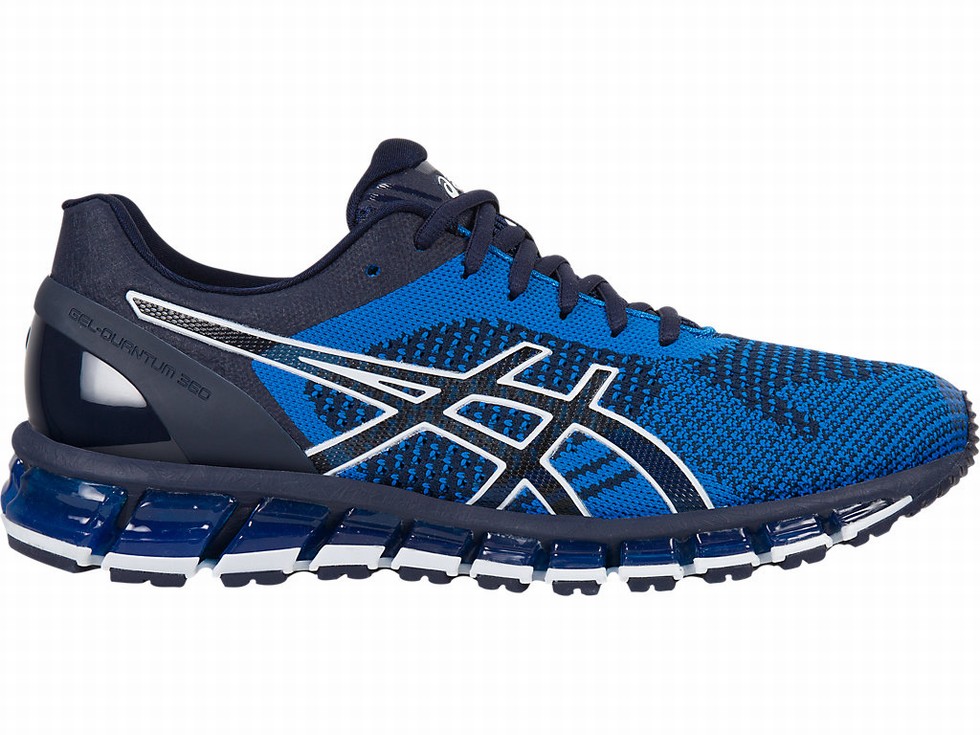 asics gel bleu orange