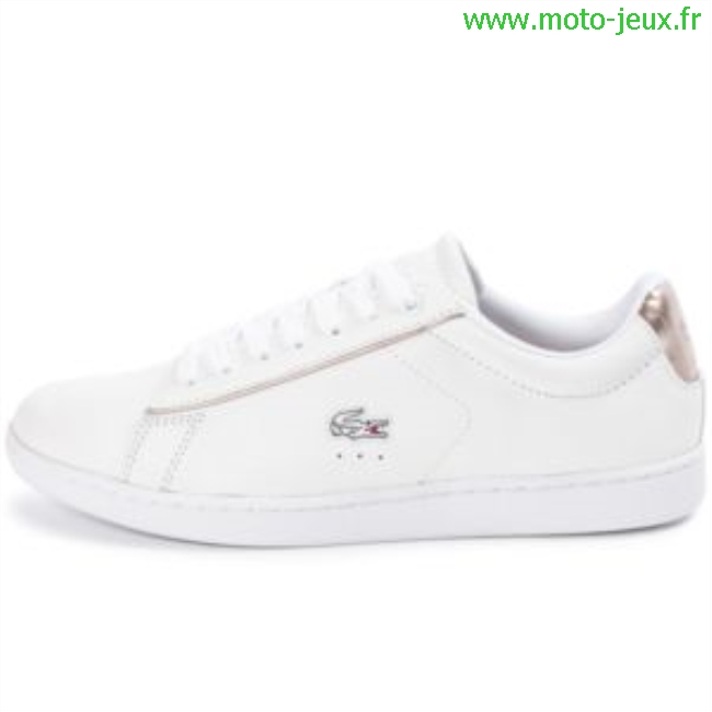 lacoste basket blanche femme