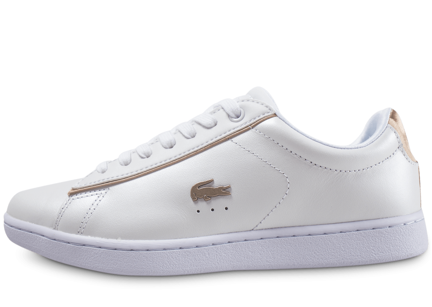 basket toile lacoste femme